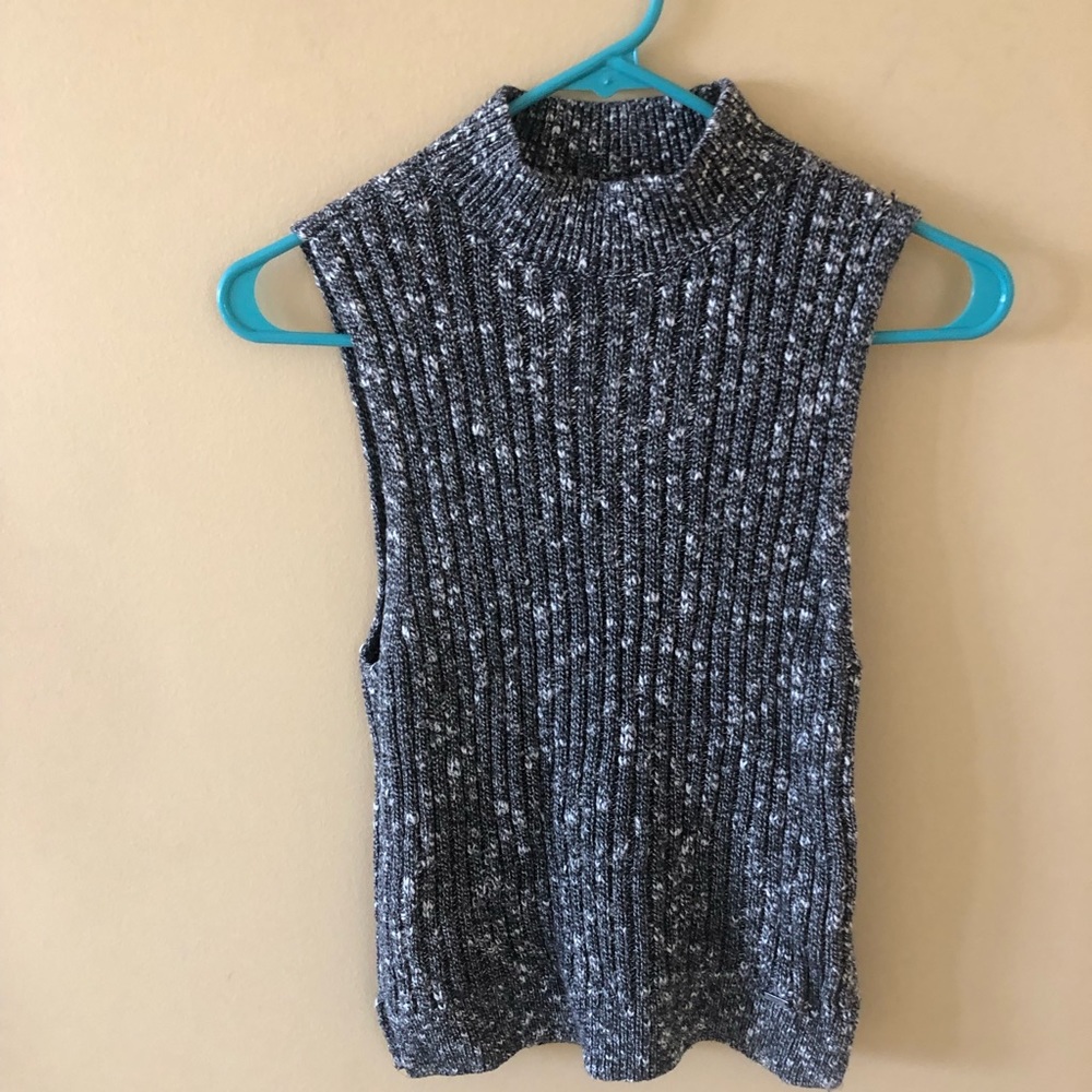Abercrombie & Fitch Gray Turtleneck Sweater